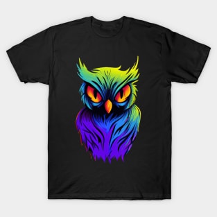 Halloween Owl Magic Spooky T-Shirt